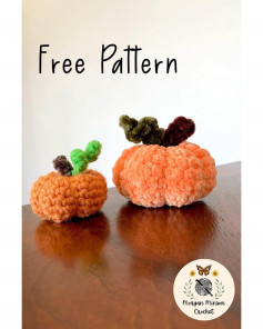 free pattern little pumpkins