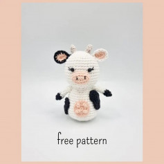 free pattern margot the cow