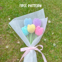 free pattern mini tulip