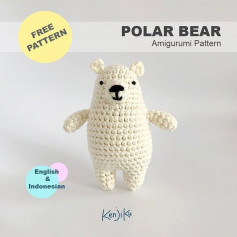 free pattern polar bear amigurumi pattern