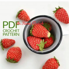 fruit series strawberry crochet pattern