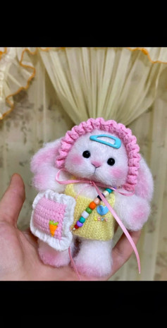 good night rabbit, crochet pattern