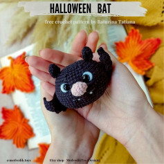halloween bat free crochet pattern