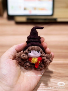 hogwarts student id crochet pattern