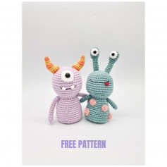 little monsters free pattern