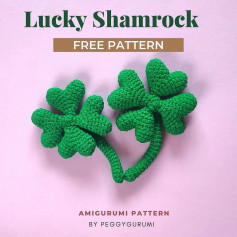 lucky shamrock free pattern