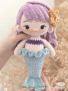 mermaid baby crochet pattern