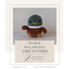 no sew mallard duck free pattern