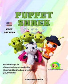 puppet shrek free pattern