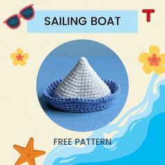 sailing boat free pattern