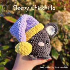 sleepy chinchilla crochet pattern