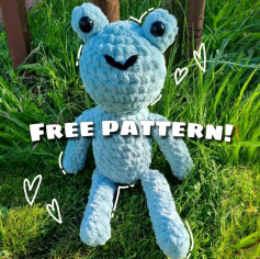 the leggy froggy crochet pattern