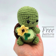 titus the turtle free crochet pattern