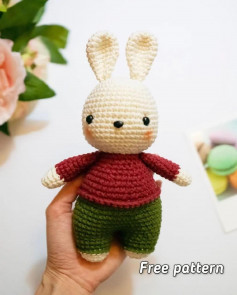 tomy the bunny free crochet pattern.