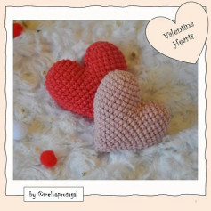 valentine hearts free pattern