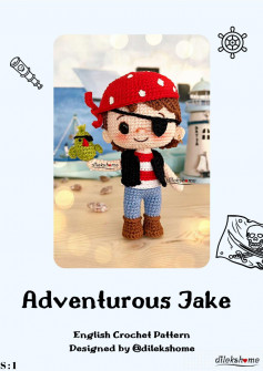 Adventurous Jake English Crochet Pattern