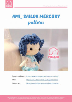 ami sailor mercury pattern