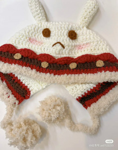 Bouncy Bomber Hat crochet pattern