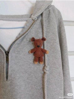 brown teddy bear crochet pattern