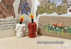 Candle crochet pattern