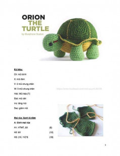 chart móc len orion the turtle