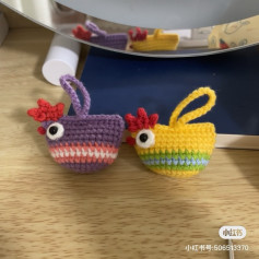 Chicken handbag crochet pattern