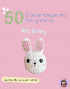 crochet amigurumis free pattern bunny