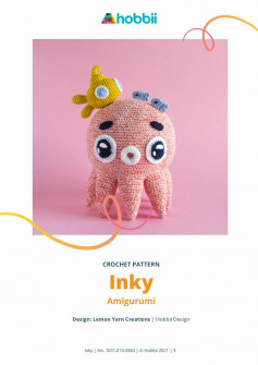 crochet pattern inky amigurumi