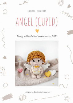 CROCHET TOY PATTERN ANGEL (CUPID)