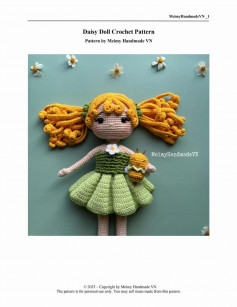 daisy doll crochet pattern