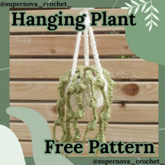 hanging plant crochet pattern