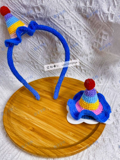 hat and hair accessories crochet pattern