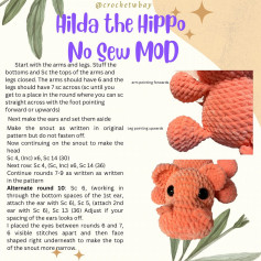 hilda the hippo no sew mod