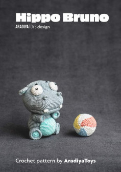 hippo bruno crochet pattern