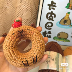 kapibala donut crochet pattern