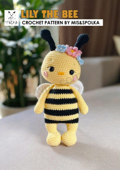 lily the bee crochet pattern