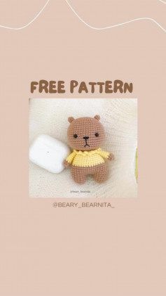 little bear free pattern