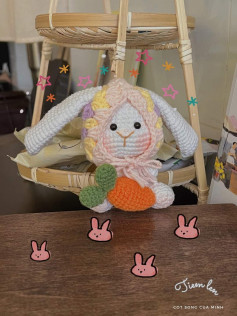 lop eared rabbit crochet pattern