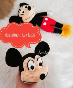 MICKEYMOUSE fare tığ işi modeli