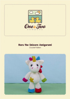 nuru the unicorn amigurumi crochet pattern