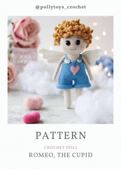 pattern crochet doll romeo the cupid
