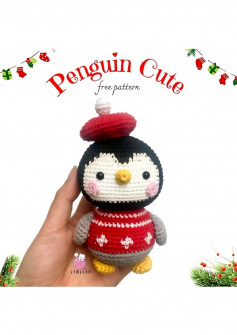penguin cute free pattern