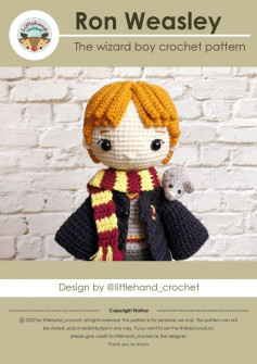 ron weasley crochet pattern