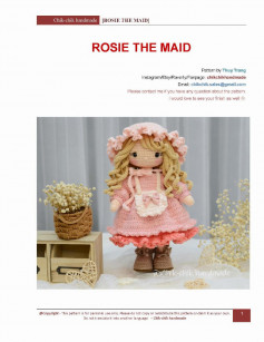 rosie the maid crochet pattern
