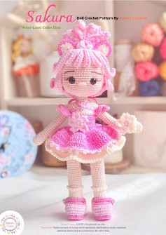 sakura doll crochet pattern