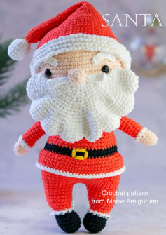 santa crochet pattern