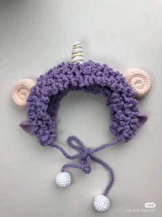 sheep headband crochet pattern