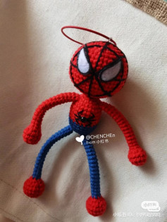 Spider-man keychain
