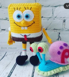 tığ işi tarifi sponge bob