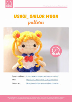 usagi sailor moon pattern